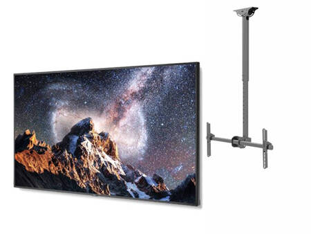 Monitor 75" LED NEC V754Q IPS 3840x2160 4K HDMI DisplayPort USB RS-232c LAN, głośniki, (SU), 1 rok gwarancji