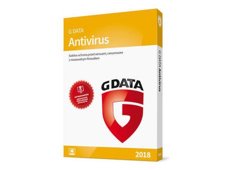 Program antywirusowy G DATA AntiVirus  BOX 3PC 1 ROK