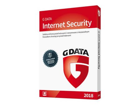 Program antywirusowy G DATA Internet Security BOX 3PC 1 ROK