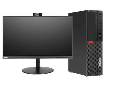 Zestaw Komputer Lenovo M920s 10SK + Monitor Lenovo 21.5" + Kamera internetowa + Głośniki 2.0 + Słuchawki z mikrofonem, Intel Core i3 VIII-GEN, 16GB, 120GB SSD, Windows 10 Pro, WiFi, 3 lata gwarancji